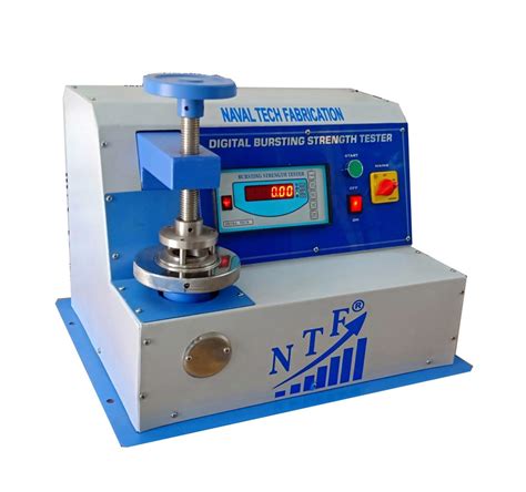 equipment for testing burst strength|bursting pressure tester.